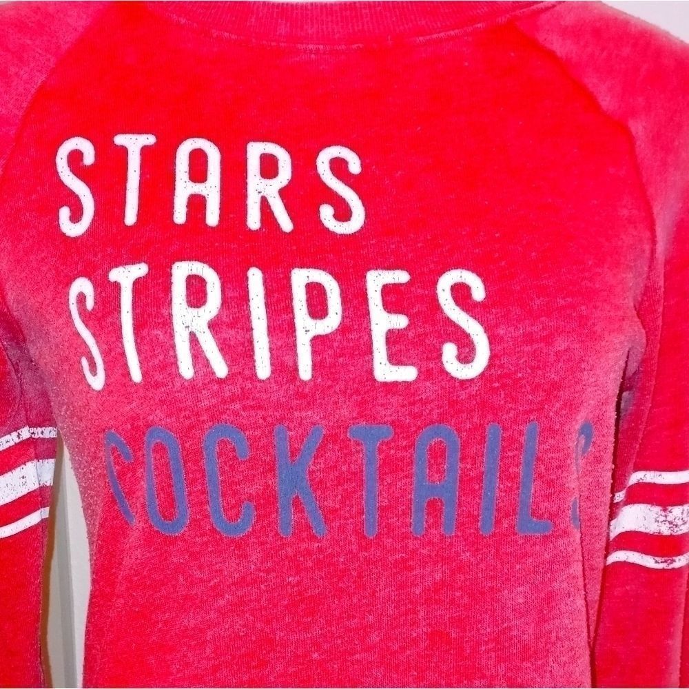 Grayson Threads Distressed Red Sweatshirt - Picture 3 of 9